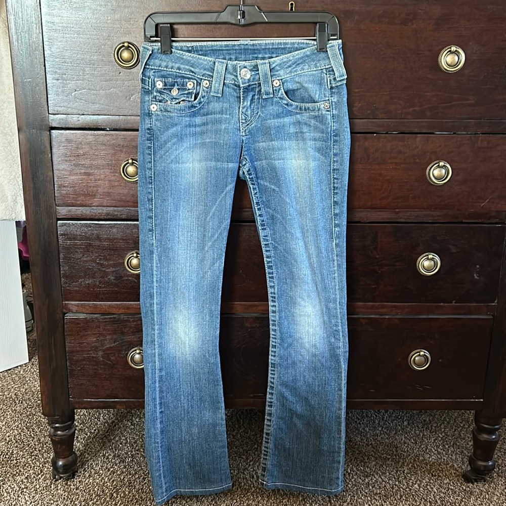 TRUE RELIGION Ladies Bootcut Jeans Size 25